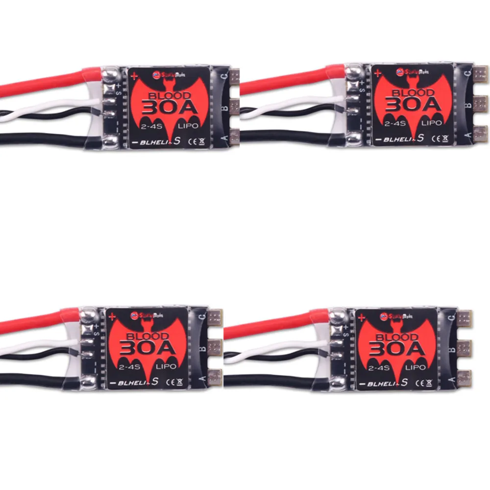 RS30A BLHELI-S 30A Blheli_S BB1 2-4 S бесщеточный ESC Поддержка Dshot150 Dshot300 для RC FPV Racing Drone | Игрушки и