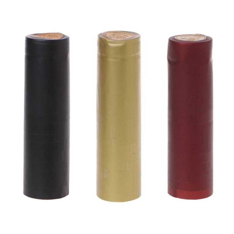 

10Pcs Wine Bottle Heat Shrink Capsules Homebrew Top Cap Loose Line Peeling Easy W20