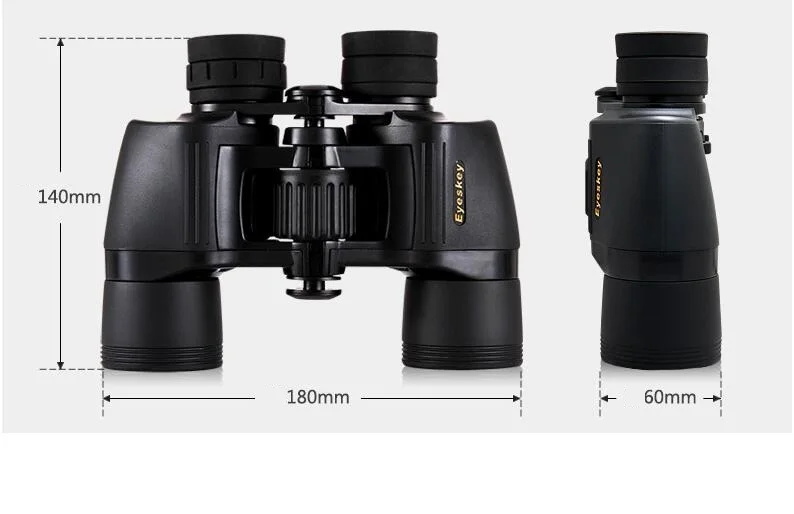 Eyeskey телескоп 8x40 Porro бинокль для кемпинга Охота областей BAK4 Prism экспресс-доставка