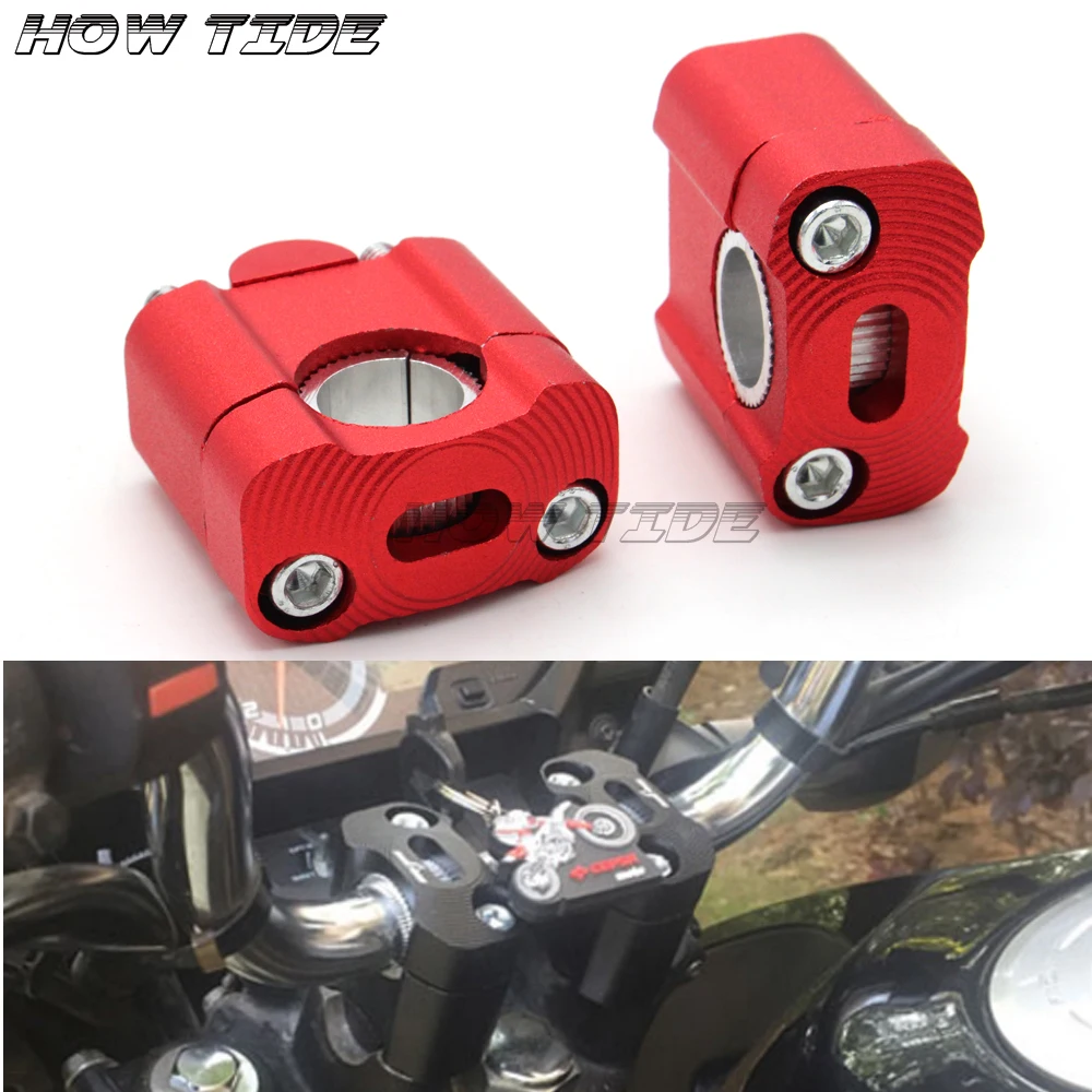 Для RM85 RM125 RM250 RMZ250 RMZ450 DRZ400 Кроссовый мотоцикл CNC руль фэтбайк стойка крепление