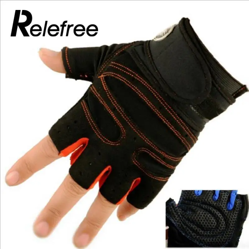 3 Colors Crossfit Gloves Gym Body Building Dumbbells Sports Exercise Training Wrist Fitness Weight Lifting Men Women Gloves