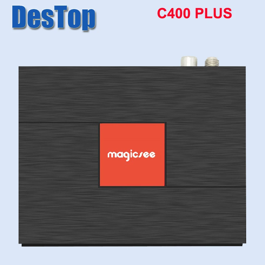 Magicsee C400 плюс Смарт ТВ Box Amlogic S912 Octa Core 4 K смарт-ТВ коробка DVB-S2 DVB-T2 кабель двойной Wi-Fi Декодер каналов кабельного телевидения для Android