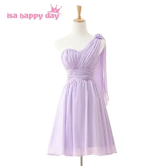 light purple short prom dresses