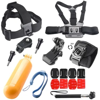 

for Accessories Kit Set for Sony Action Cam HDR AS20 AS200V AS30V AS15 AS100V AZ1 mini FDR-X1000V/W 4k for xiaomi yi Action cam
