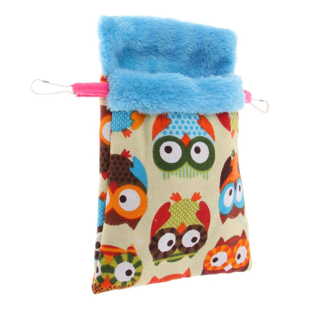Small Animals Hamster Winter Warm Plush Pouch Sleeping Bed Hammock