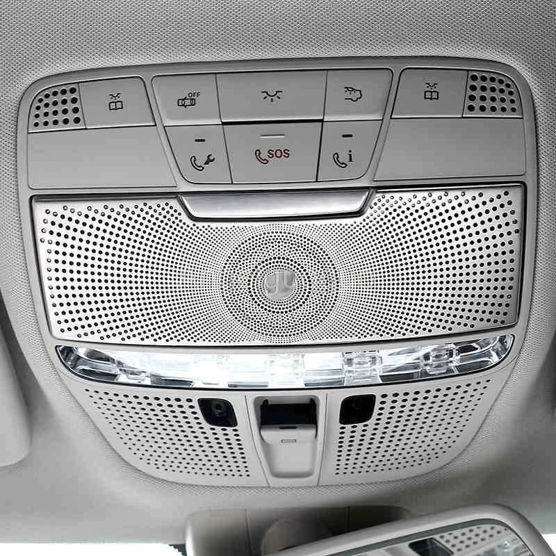 Крыши автомобиля световая панель для чтения украшения купольная Крышка лампы Накладка для Mercedes Benz- W205 C Class C180 C200 C260/КЗС