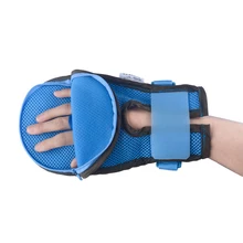 Guantes de seguridad para personas con discapacidad, protectores de manos, dispositivos de seguridad Personal, manoplas de Control de los dedos, 1 par