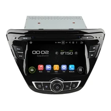 for hyundai Elantra 2014 7″ 7.1.1 system HD 1024*600 car dvd player gps navigation radio 3G wifi bluetooth dvr free map camera