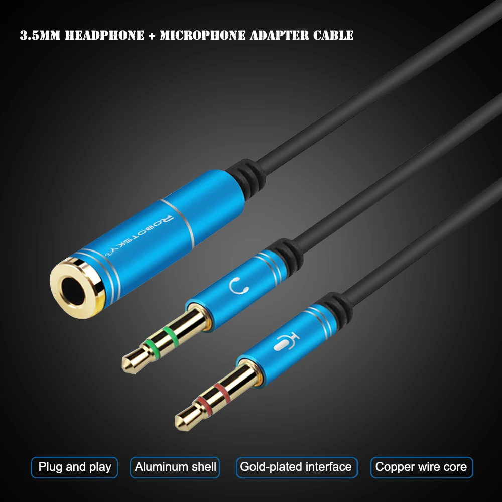 Jack 3.5mm Audio Cable Headphone Microphone Splitter 2 Male to Female Jack 3.5 Extension Aux Cable Adapter for Phone Latpop Jack 3.5mm Audio Cable Headphone Microphone Splitter 2 Male to Female Jack 3.5 Extension Aux Cable Adapter for Phone Latpop