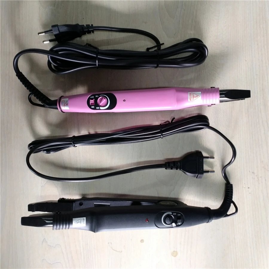 

Professional Keratin Pre Tip Human Temperature adjustment Hair Extensions Hair Extension Fusion Heat Iron Hair Connector Tools