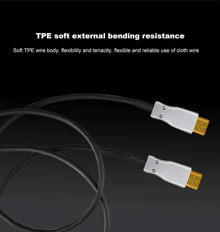 13HDMI 2.0 Cable Active Optical Cable Long Transmission Lossless 4K 60Hz for HD TV Projector PS4 20m 30m 50M 10M Fiber Optic HDMI