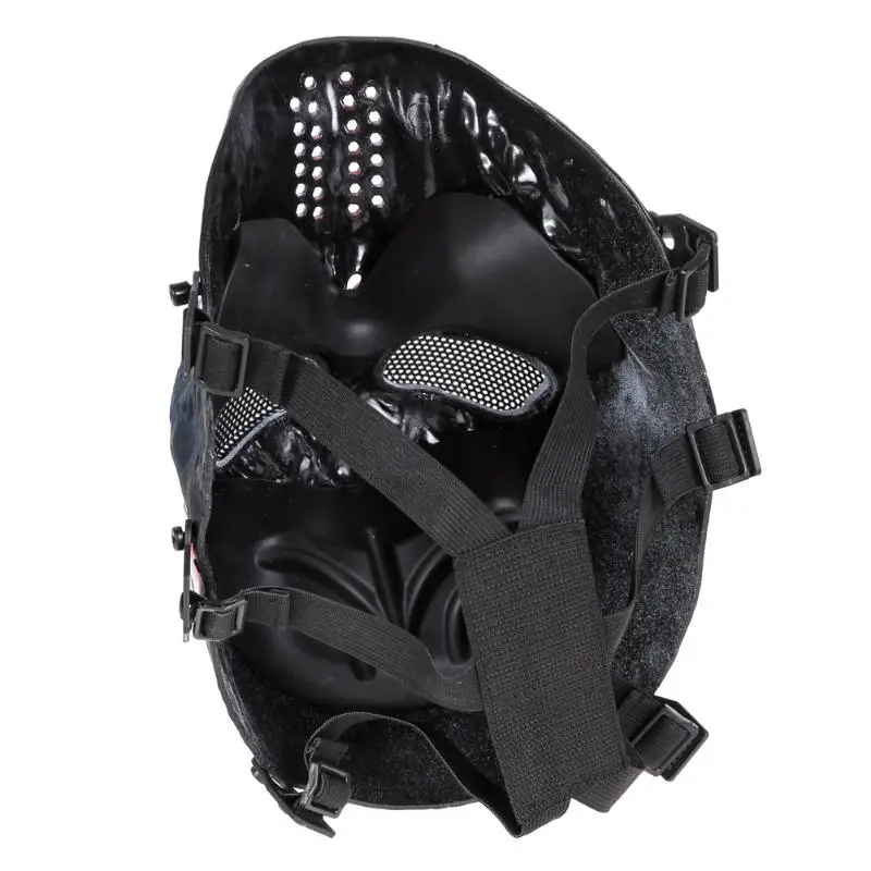 Airsoft Paintball Tactical Full Face Protection Skull Mask Army Outdoor