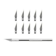 12pcs Precision Hobby Knife Art Wood Carving Tools Cutter Graver for Leather PCB Repair Films Tool Nicking Pen DIY Accessories