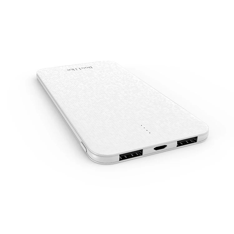 Блок питания чехол для Xiaomi Mi Iphone XS Max 7 8 Внешний аккумулятор PoverBank 2 USB внешний аккумулятор внешний телефон - Цвет: Белый