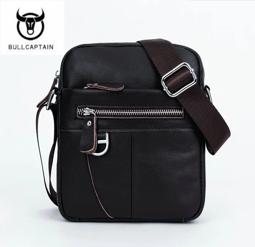 

Men bag fashion shoulder bags, high quality 100% Genuine Leather casual messenger bag business men's travel bags