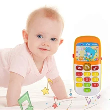 Электронный игрушечный телефон музыкальный мини детский телефон игрушка ранняя образовательная мобильный телефон с мультяшками телефон игрушки для мобильных телефонов детский телефон