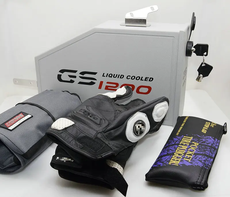 For BMW R1200GS LC ADV Adventure Tool Box 2013-2018 Decorative Aluminum 5 Liters Box Toolbox for Left Side Bracket R1200 GS GSA (4)