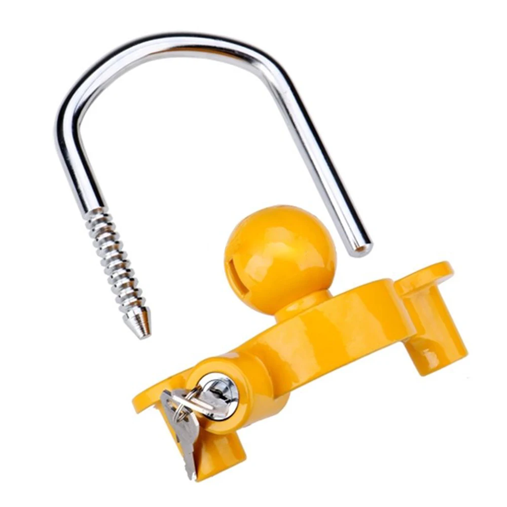 Boat motorcycle Trailer Hitch Coupler Lock Ball lock height adjustable