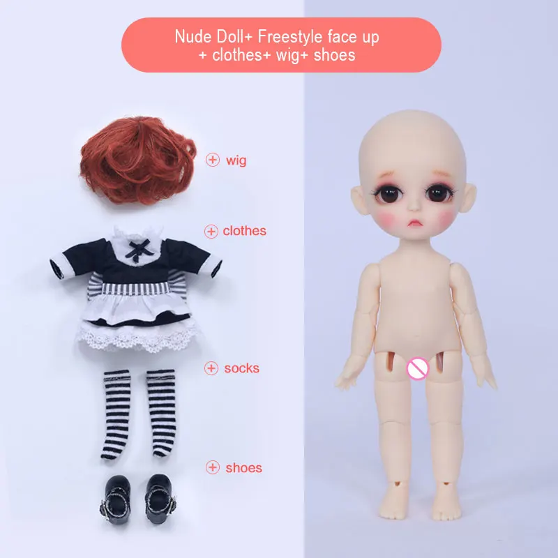 Lati yellow G. belle SD BJD куклы 1/8 модель тела BB Девочки Мальчики игрушки магазин кукольный домик силиконовая мебель Дети друзья сюрприз - Цвет: Full set in NS aspic