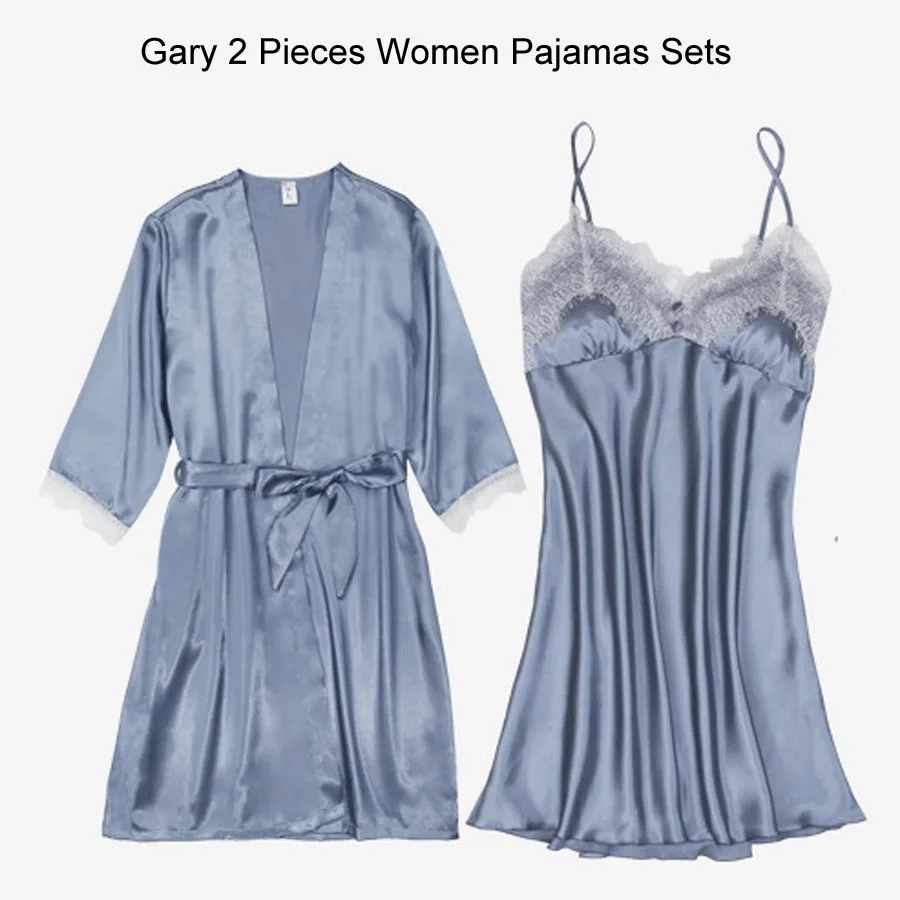 Gray Sleepwear Set(5)