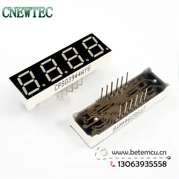 

CPS03944AYG Common Cathode 4Bit Digital Tube 7 segment 0.39" Green LED Display 10PCS/LOT