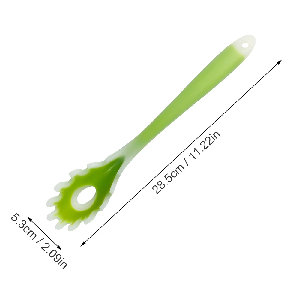 MOSEKO практичная Паста Лапша ложка лопатка для макарон дуршлаг лапша спагетти ковша ложка с прорезями силиконовый дуршлаг кухонный гаджет