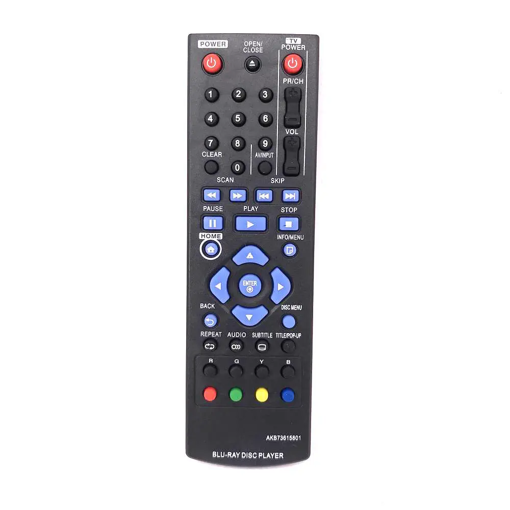 Новый пульт дистанционного управления для DVD плеера LG Blu Ray AKB73615801 BD670 BD570 BP220N BP320 BD660
