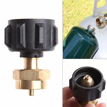 

Camping Gas Stove Adapter 1 LB Gas Propane QCC1 Regulator Valve Propane Refill Adapter Outdoor BBQ