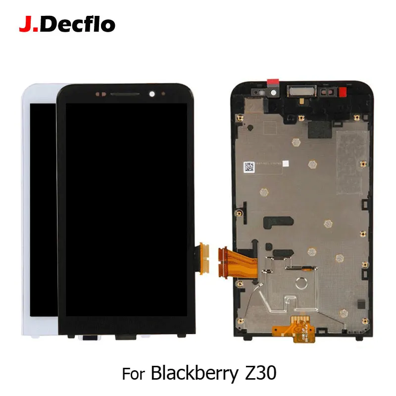 

For BlackBerry Z30 4G LCD Display + Touch Screen Digitizer Assembly Replacement Parts With Frame Original Black or White