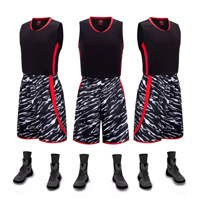 

Men College Basketball Jersey Sets Custom Team Throwback Basketball Jerseys High Quality Sports Running Clothing Uniforms Suits