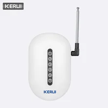 KERUI система охранной сигнализации для дома беспроводная передача сигнала повторитель сигнала усилитель расширитель двойная антенна для G18 G19 W2 W18 5900G