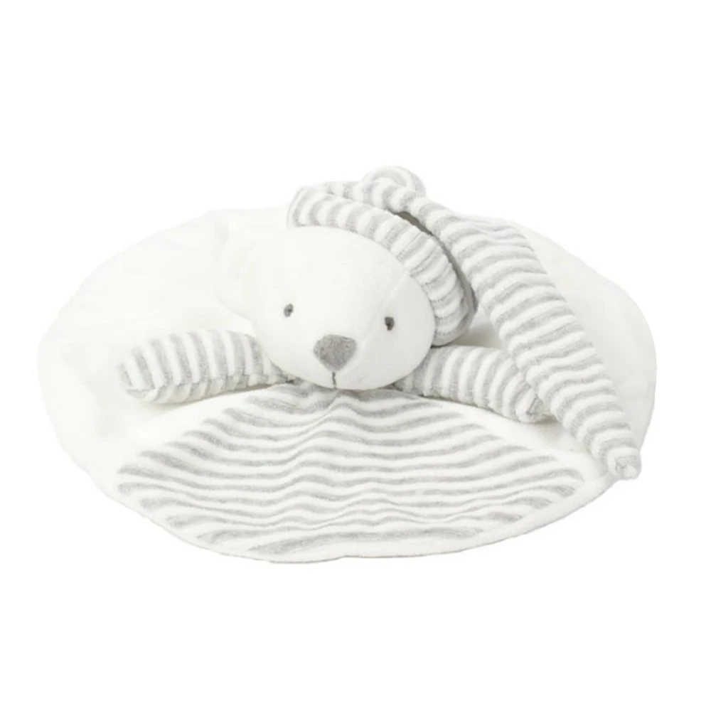 Для новорожденных Мягкие погремушки сна плюшевые игрушки успокоить Полотенца милый медведь Утешительный погремушки дерьмо кукла подарок