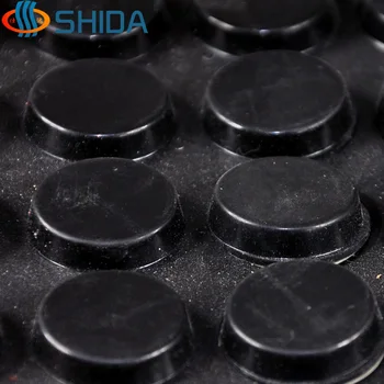 

180PCS 20mm x 5mm translucent anti slip silicone rubber bumper damper shock absorber 3M self-adhesive Silica gel feet pads