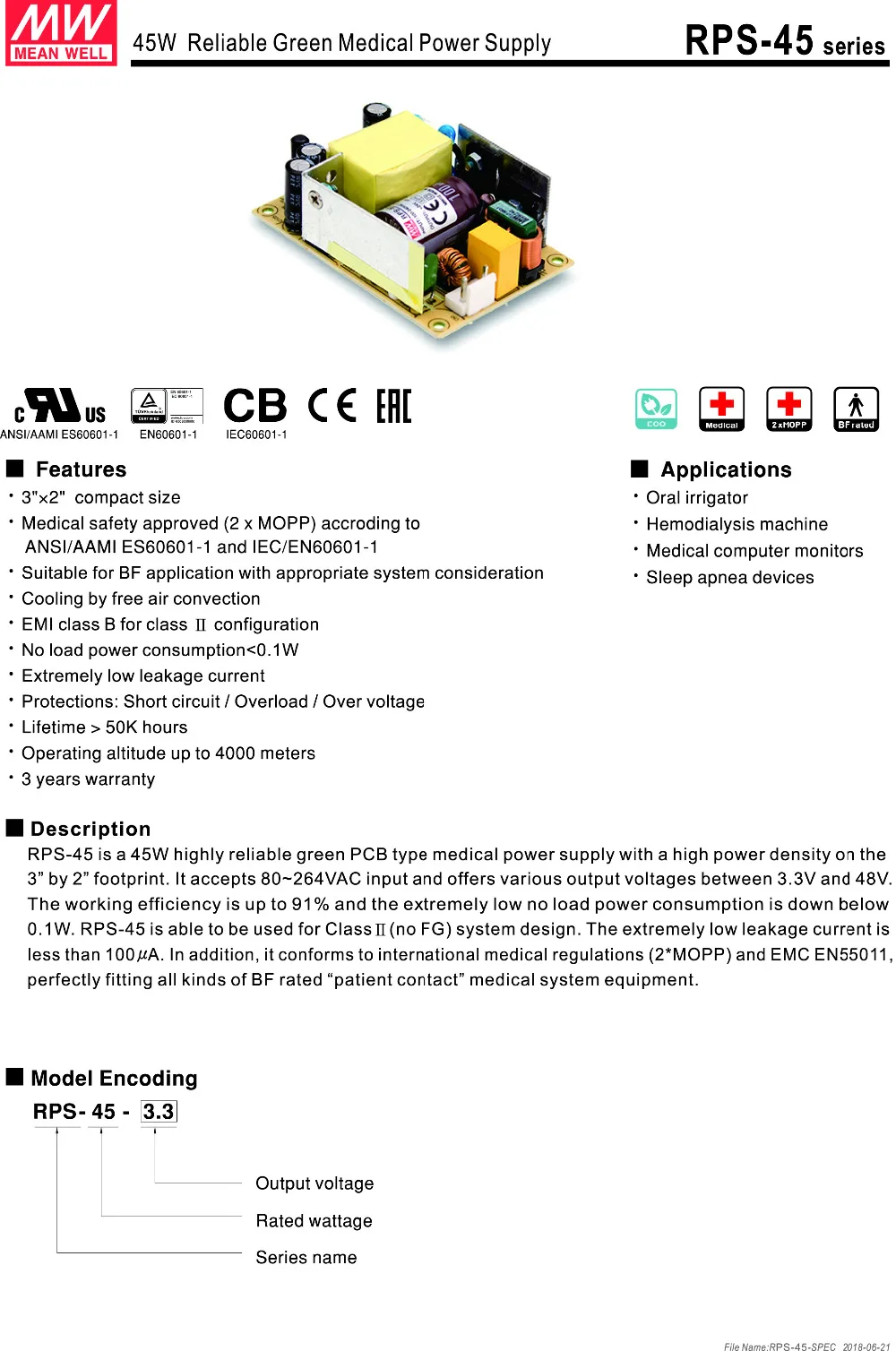 RPS-45-SPEC-1