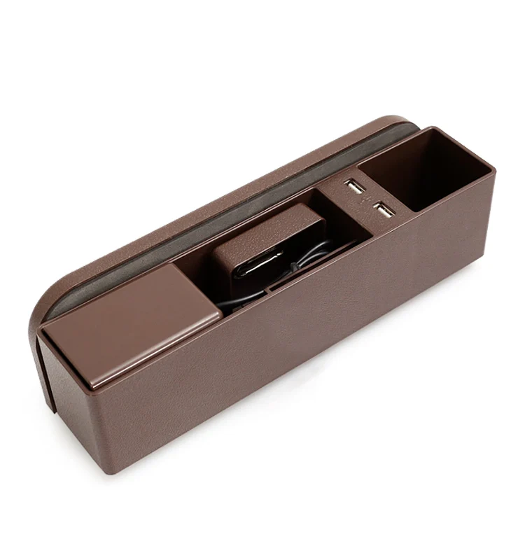 2 USB Порты и разъёмы) автокресло щелевая коробка для хранения сиденья Gap хранения Организатор автомобиль Укладка Уборка аксессуары