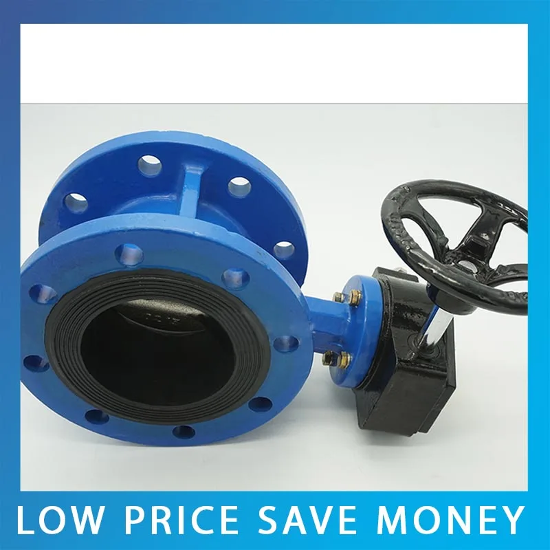 DN80 Manual Clamp Butterfly Valve GB Standard Cast Iron Flange D341X-16Q Series | Обустройство дома