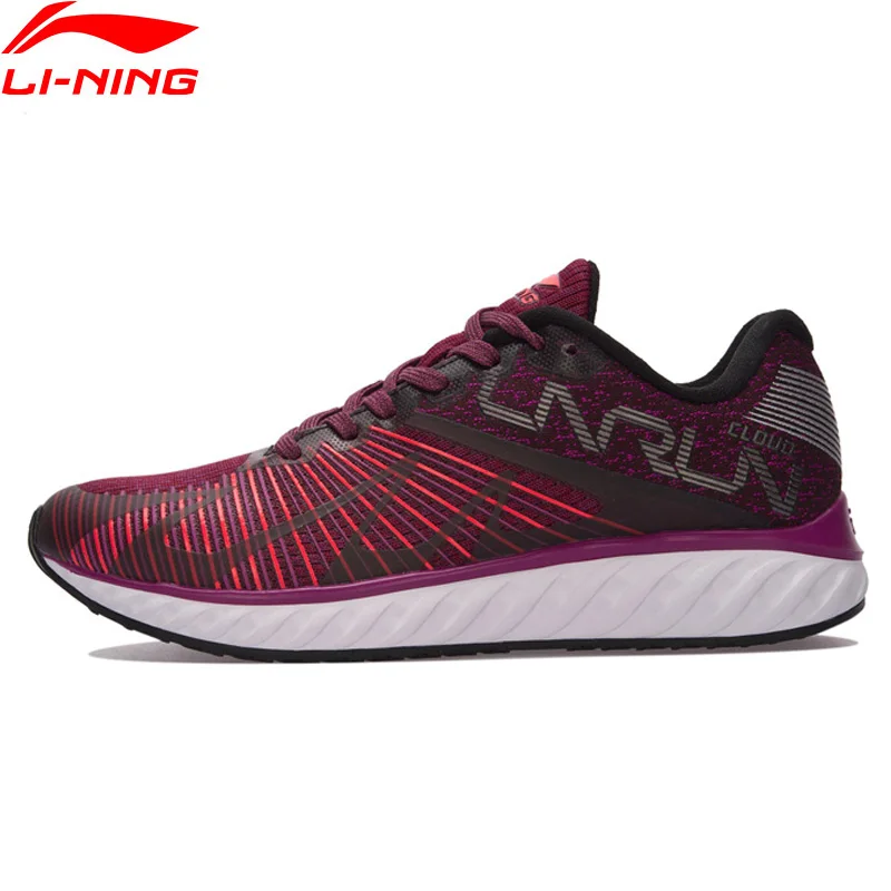 

Li-Ning Women Shoes LN CLOUD IV 'FLAME' Running Shoes Mono Yarn Breathable Sneakers Li Ning Wearable Sports Shoes ARHM068