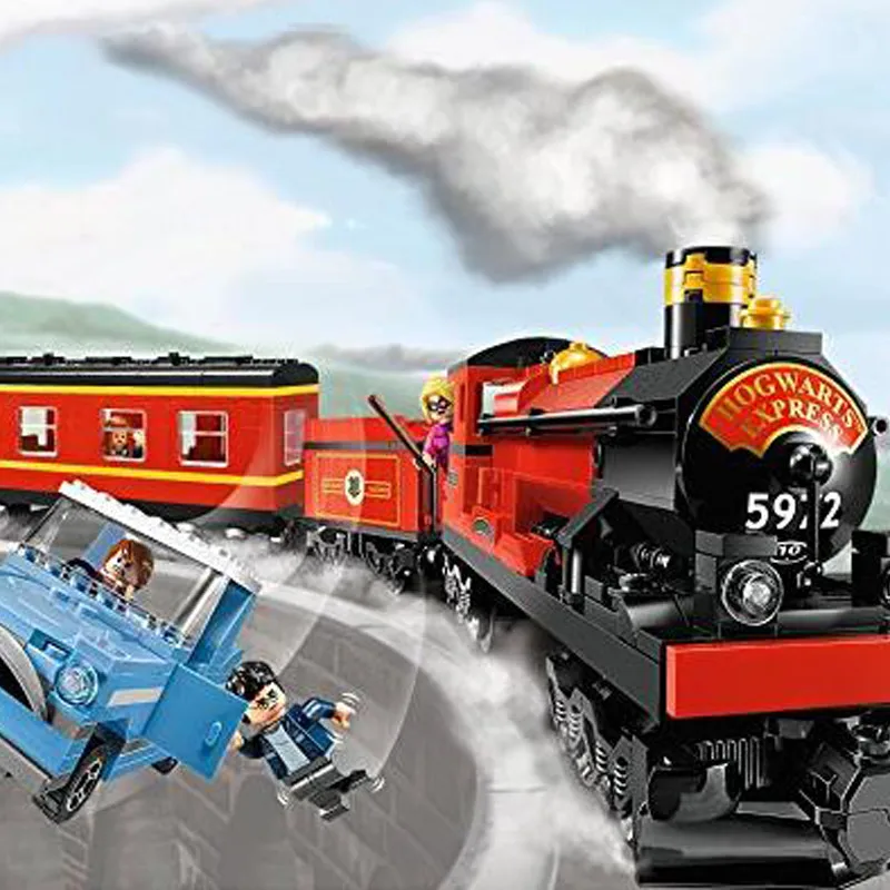 

Compatible with Logoe 4841 Hogwart's Express 724Pcs Harrys Toy Blocks Bricks Education Model Kits Toys 16031