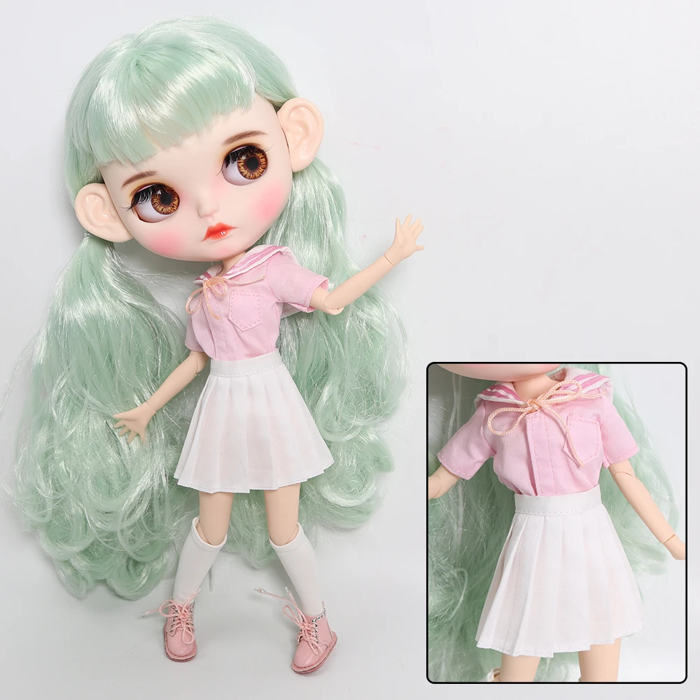 Neo Blythe Doll Sailor Suit School Uniform 4