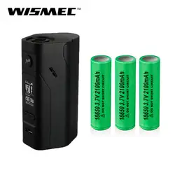 100% Оригинальный wismec reuleaux RX 2/3 Mod поле rx2/3 vape электронную сигарету с батареей 18650 150 w-200 w батарейный блок MOD