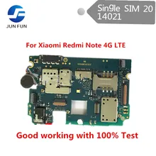 Бренд Jun Fun разблокированная Материнская плата разблокированная с чипами шлейф для Xiaomi Redmi hongmi Note 4G LTE