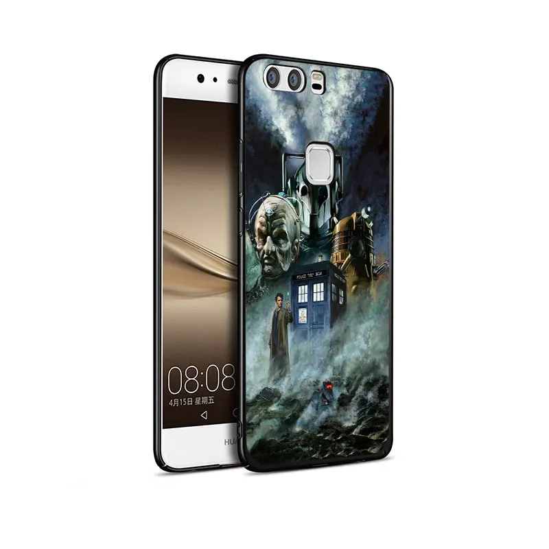 Dr Doctor Who Police Call Box Мягкий ТПУ силиконовый чехол для телефона Huawei P8 P9 P10 P20 P30 Pro Lite Mini P