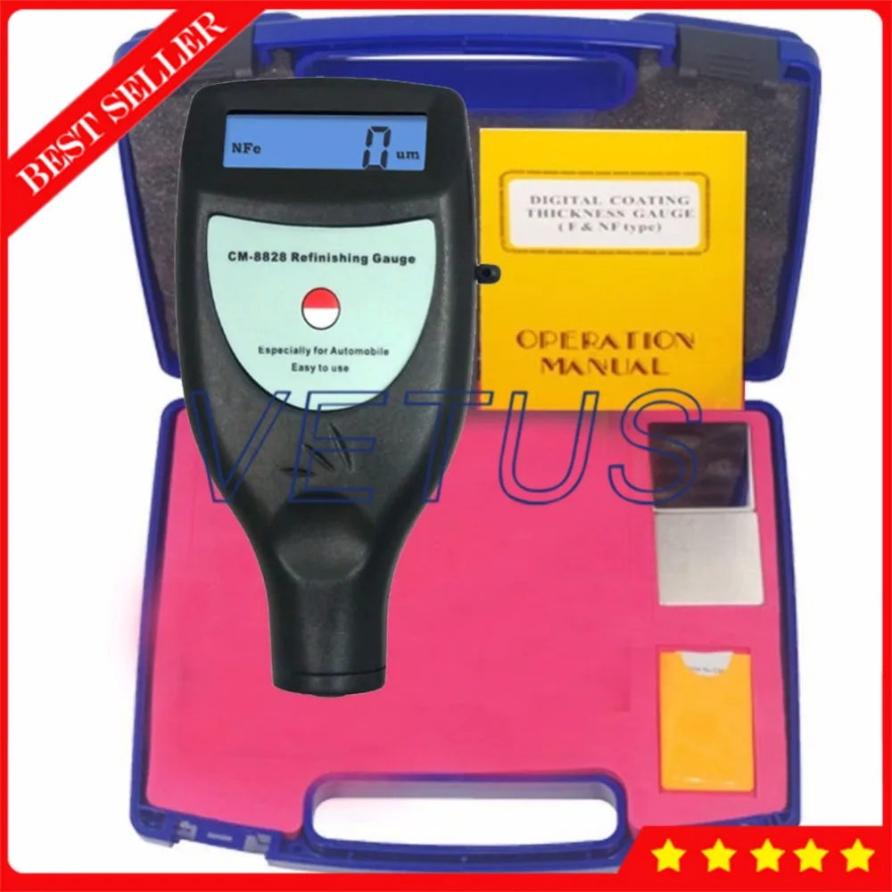 

CM8828 Galvanized Coating Thickness Gauge with Auto paint Thickness Measurement Tester F NF Type