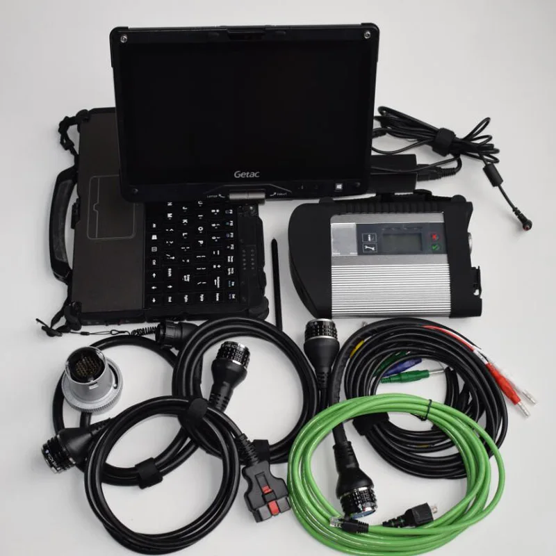

2019 09 Verison SSD Software Installed diag Laptop Getac V110 i5 with SD Connect Compact 4 MB Star C4 Auto Scan Diagnostic Tool