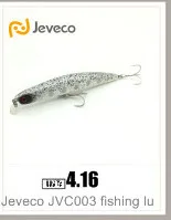 Jeveco JVC012 рыболовные приманки, 80 мм/10,2 г 0-0,8 м плавающая искусственная приманка гольян Новинка Высокое качество рыбалка в озере океана