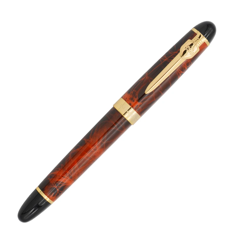 marble red Модная мраморная авторучка 0,5 мм Тонкий перо Jinhao X450A Бизнес Офис Рождественский подарок студенческие чернила для письма ручки школьные принадлежности - Цвет: marble red