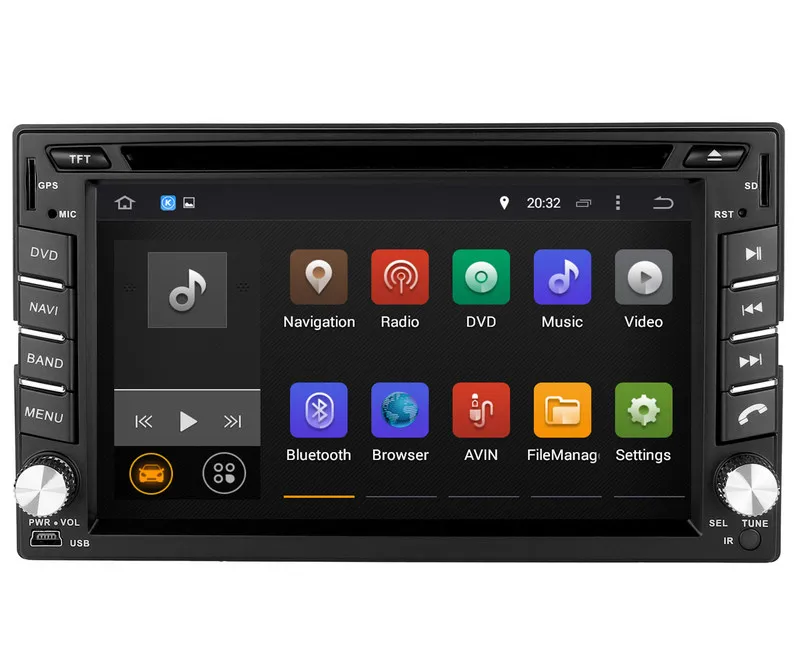 Android 7.1 Car DVD Player for Hyundai Sonata Elantra Tucson Santa Fe