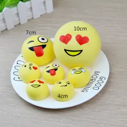 Kawaii моделирование фрукты крем Emoji торт хлеб Squishy Соф замедлить рост хлеб телефон ремень милый кулон Ароматические дети подарки игрушки