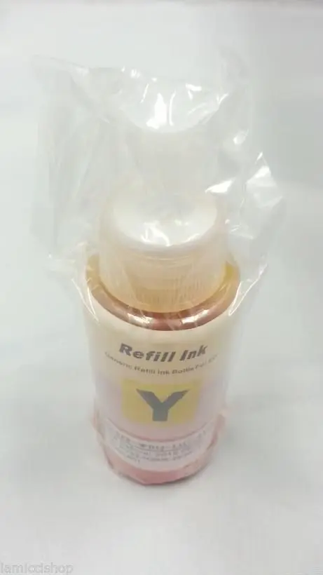 

Hisaint New [Hisaint] Non OEM Yellow Refill Ink Kit 70ml for Epson L800 L801 Cartridge No. T6734 T6744 [New listing]