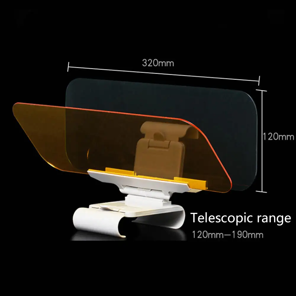 1 шт. день/ночь анти противослепящий козырек-Вождение видения автомобиля очки антибликовые автомобильные солнцезащитные козырьки день и ночь анти-ослепляющее зеркало